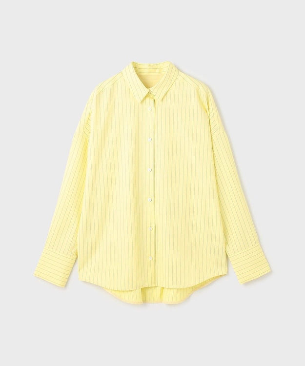 GRACE CONTINENTAL チュールレイヤードシャツ イエロー