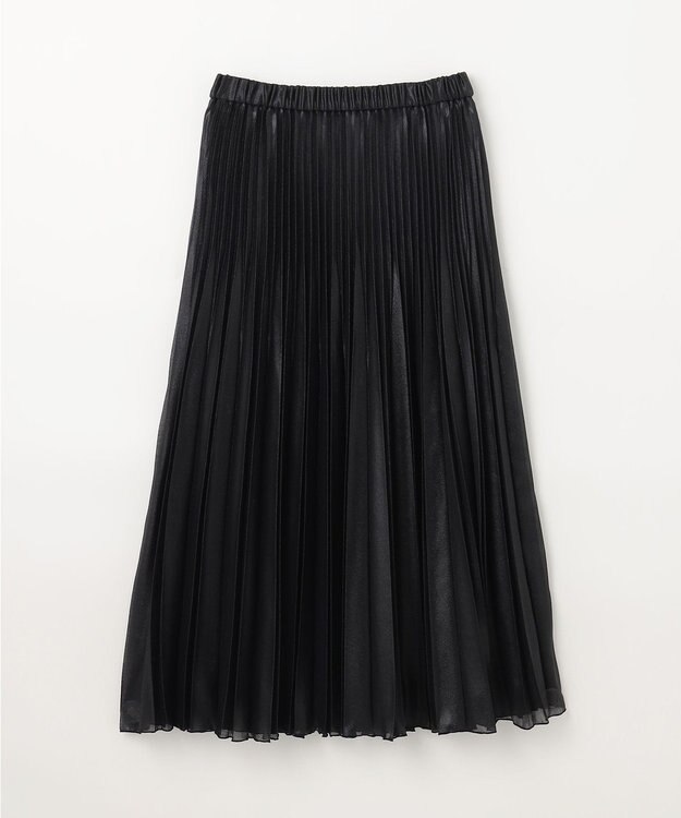 GRACE CONTINENTAL チンツプリーツスカート ブラック