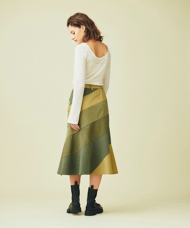 Grace continental 切替マーメイドスカート 切替マーメイドスカート / GRACE CONTINENTAL | GRACE