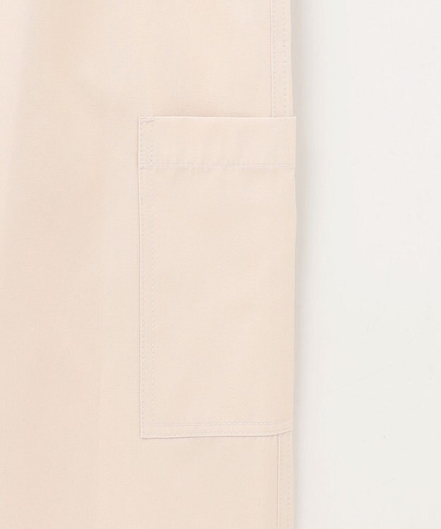 GRACE CONTINENTAL アシンメトリーワークパンツ ベージュ