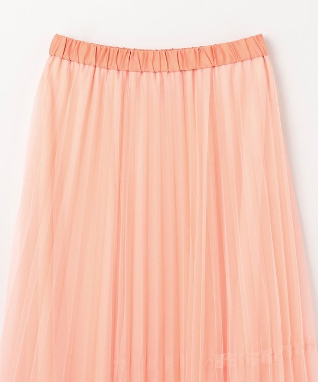 GRACE CONTINENTAL ティアードラップチュールスカート ピンク