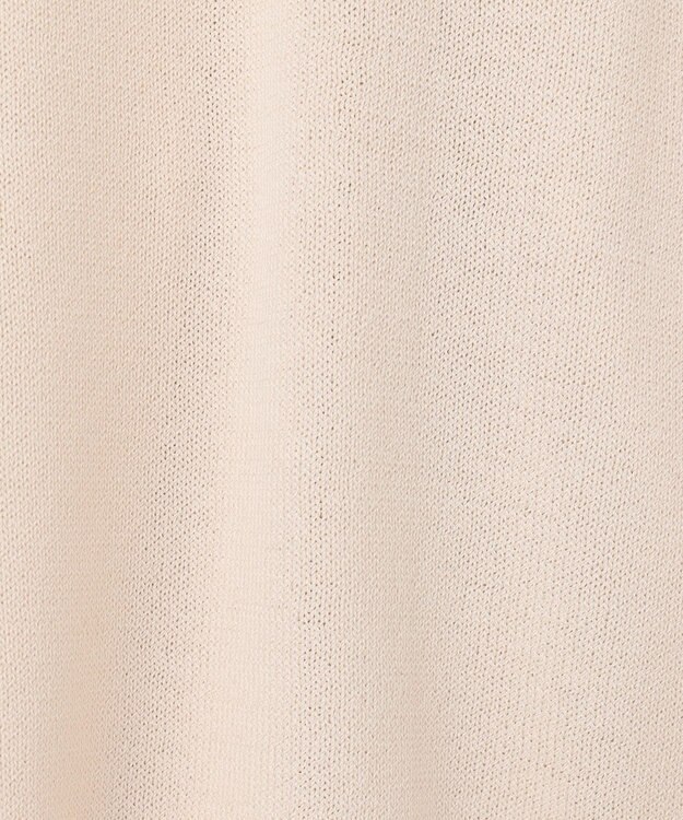 GRACE CONTINENTAL ルーズVネックニットカーディガン キナリ