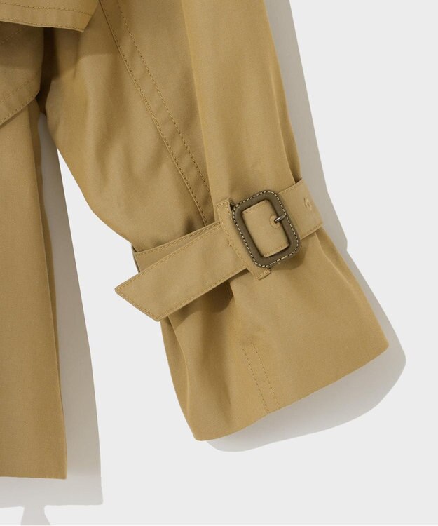 GRACE CONTINENTAL ケープショートトレンチコート ベージュ