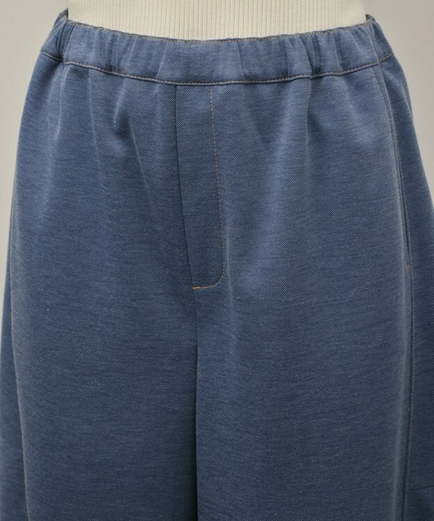 GRACE CONTINENTAL ジャージイージーパンツ ブルー