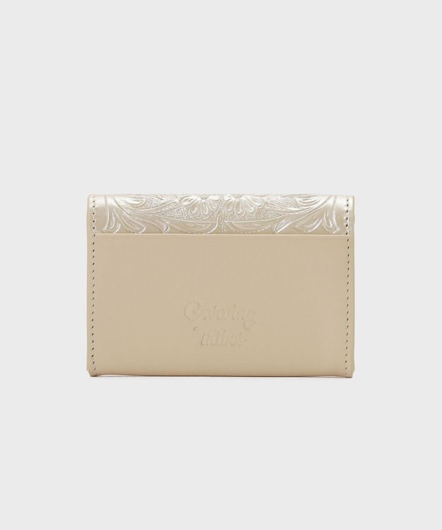 GRACE CONTINENTAL Snap Cardcase パールホワイト