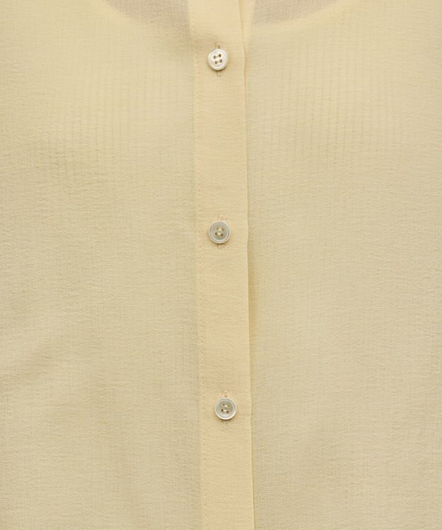 GRACE CONTINENTAL バックフレアシャツ イエロー