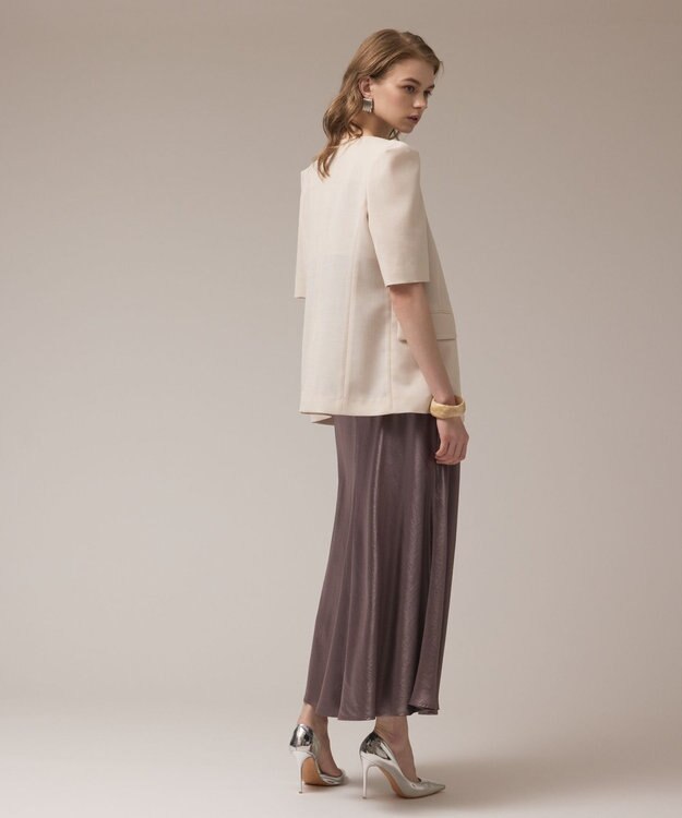 GRACE CONTINENTAL パフスリーブジャケット キナリ