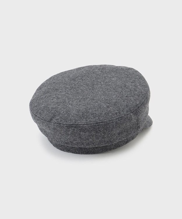 GRACE CONTINENTAL Ferrucio Vecchi ファーキャスケット グレー