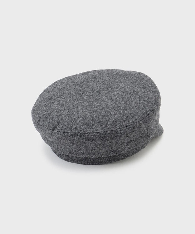 GRACE CONTINENTAL Ferrucio Vecchi ファーキャスケット グレー