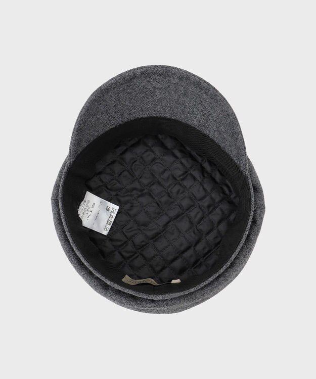 GRACE CONTINENTAL Ferrucio Vecchi ファーキャスケット グレー