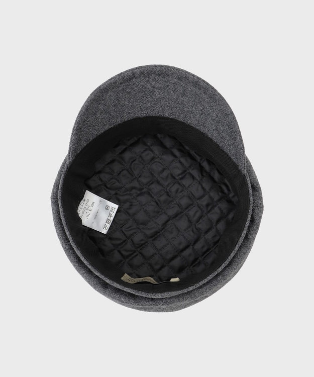 GRACE CONTINENTAL Ferrucio Vecchi ファーキャスケット グレー