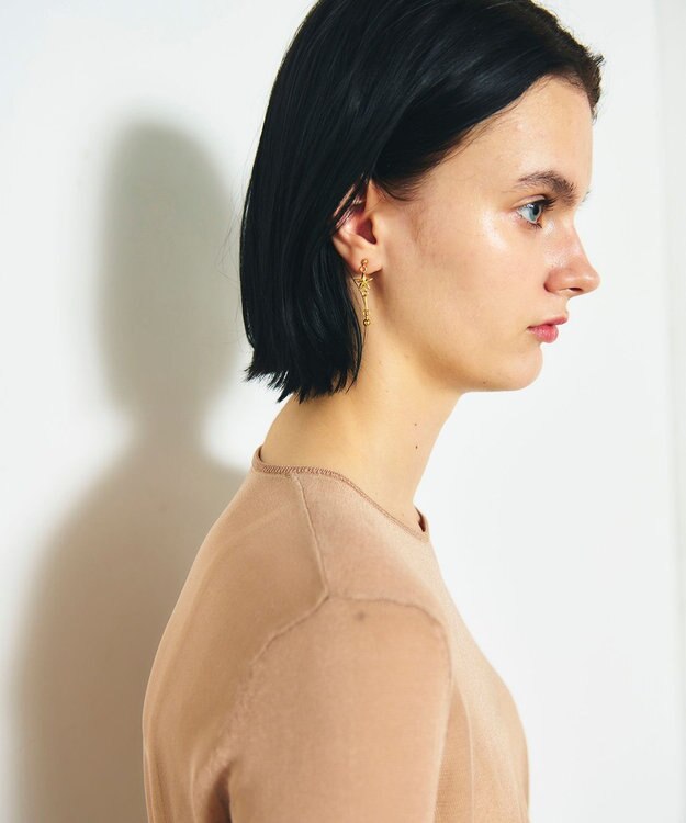 GRACE CONTINENTAL gren スターピアス ゴールド