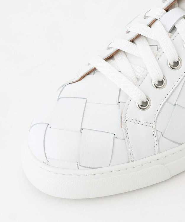 GRACE CONTINENTAL Luca Grossiメッシュスニーカー ホワイト