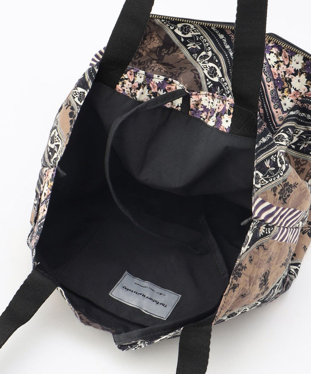 GRACE CONTINENTAL Fabricトートバッグ ベージュ