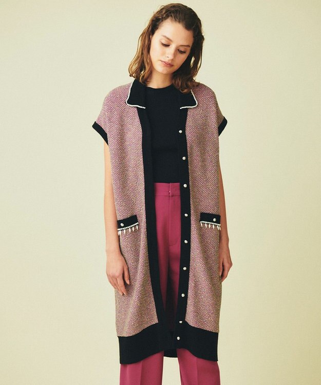 ツイード2wayカーディガン / GRACE CONTINENTAL | GRACE