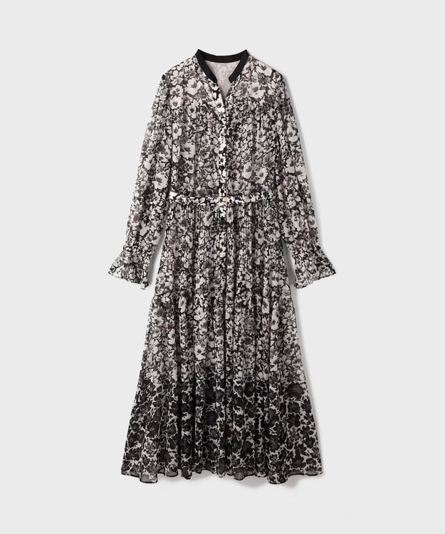 GRACE CONTINENTAL アーバンボタニカルワンピース ベージュ