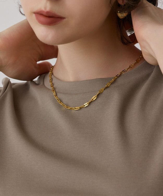 GRACE CONTINENTAL コンパクト天竺トップ カーキ