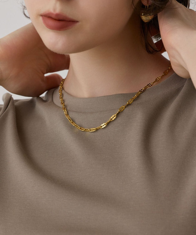 GRACE CONTINENTAL コンパクト天竺トップ カーキ