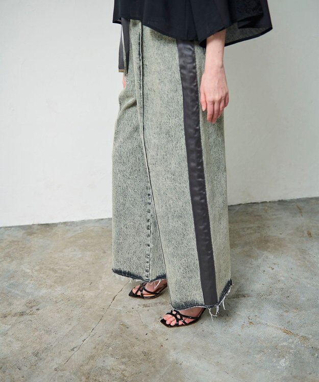 24SS デニムワイドイージーパンツ　Grace Class サイズ38 デニムワイドイージーパンツ / GRACE CONTINENTAL | GRACE