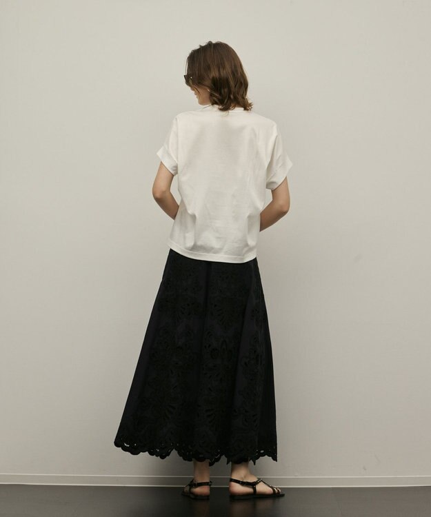 GRACE CONTINENTAL ルーズカットTシャツ ホワイト