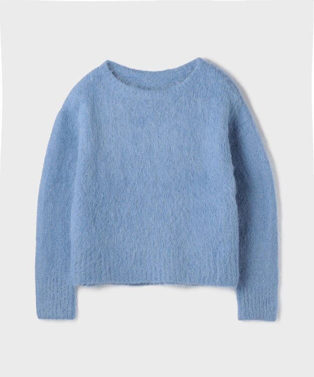 GRACE CONTINENTAL オーバーニットトップ ブルー