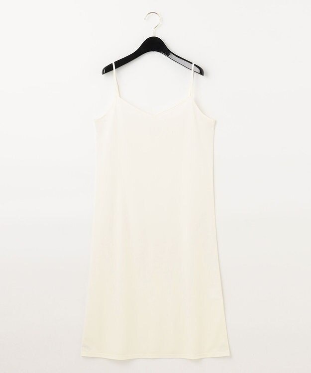 GRACE CONTINENTAL メッシュヘムニットワンピース キナリ