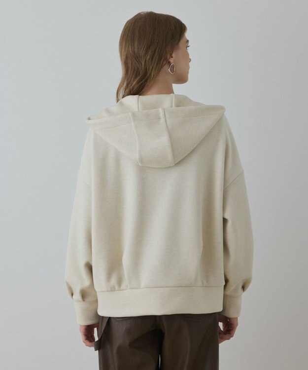 GRACE CONTINENTAL ルーズパーカー ホワイト