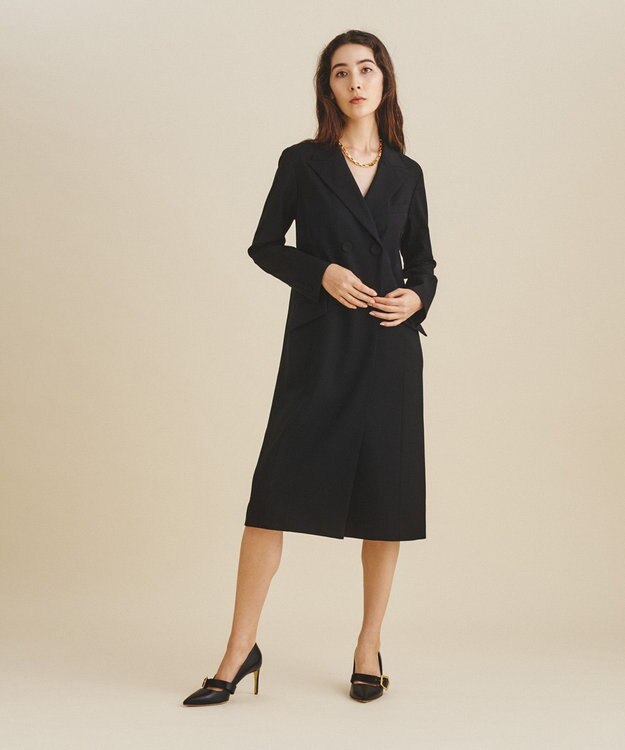 GRACE CONTINENTAL スモーキングDress ブラック