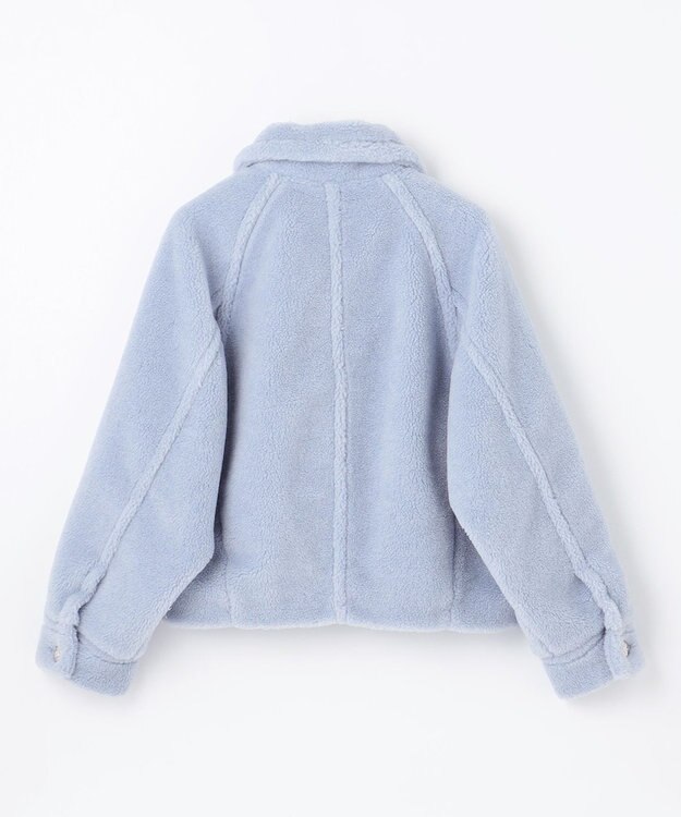 GRACE CONTINENTAL ボアジャケット ブルー