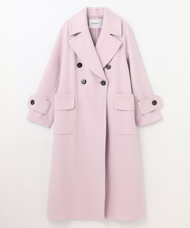 GRACE CONTINENTAL リバートレンチコート ピンク