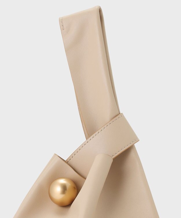 GRACE CONTINENTAL ORSETTO MESE BAG ホワイト