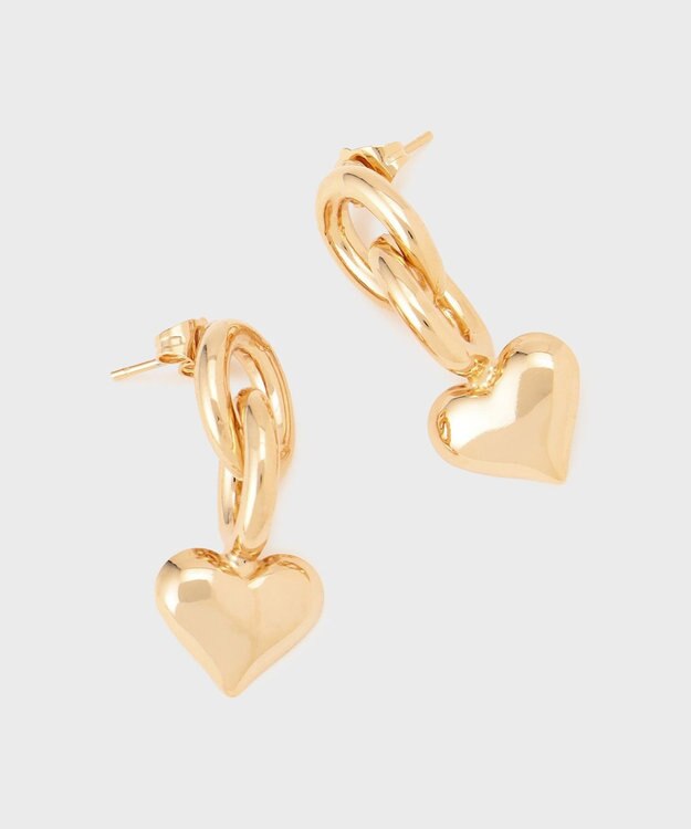 GRACE CONTINENTAL FEMARJO ハートピアス ゴールド