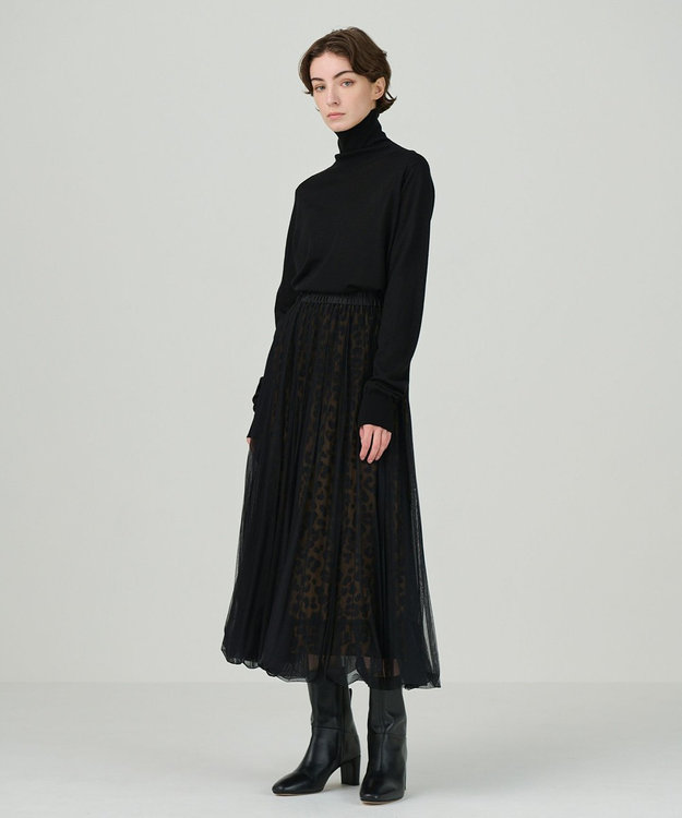 GRACE CONTINENTAL チュールバルーンスカート ブラック