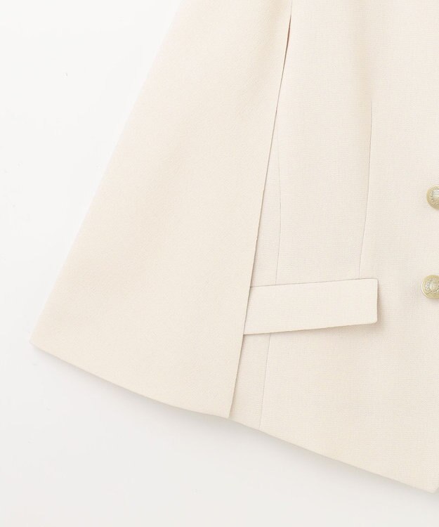 GRACE CONTINENTAL ケープスリーブジャケット ベージュ