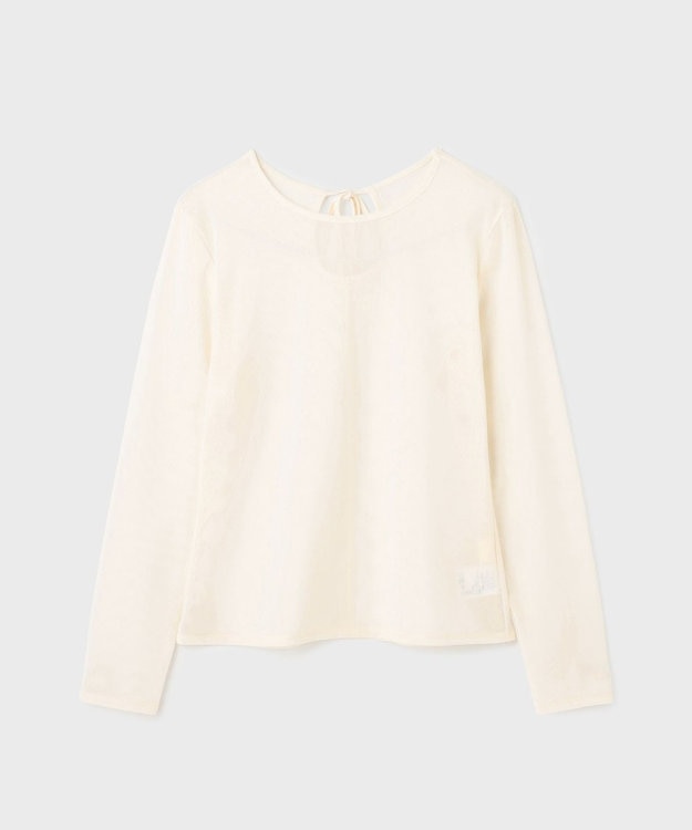 GRACE CONTINENTAL チュールシアートップ キナリ