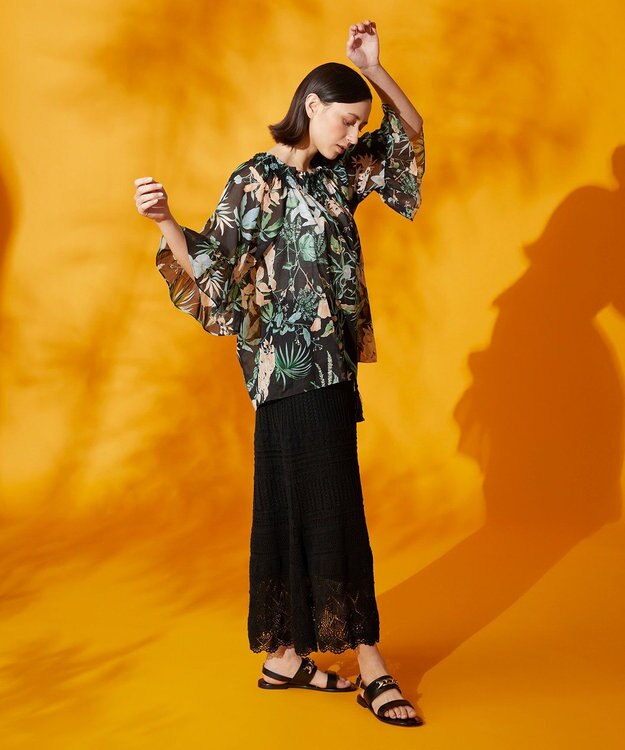 グレースコンチネンタル　クロシェニットスカート クロシェニットスカート / GRACE CONTINENTAL | GRACE