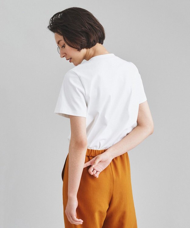 ビジューネックTシャツ　グレースコンチネンタル ビジューネックTシャツ / GRACE CONTINENTAL | GRACE