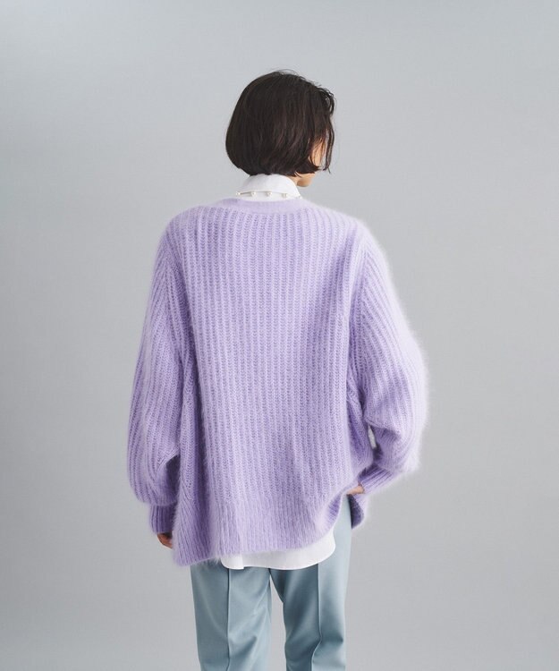 ※ムラコト※ニットカーディガン 透かし編みニットカーディガン 49AV JUNKO SHIMADA｜クロス