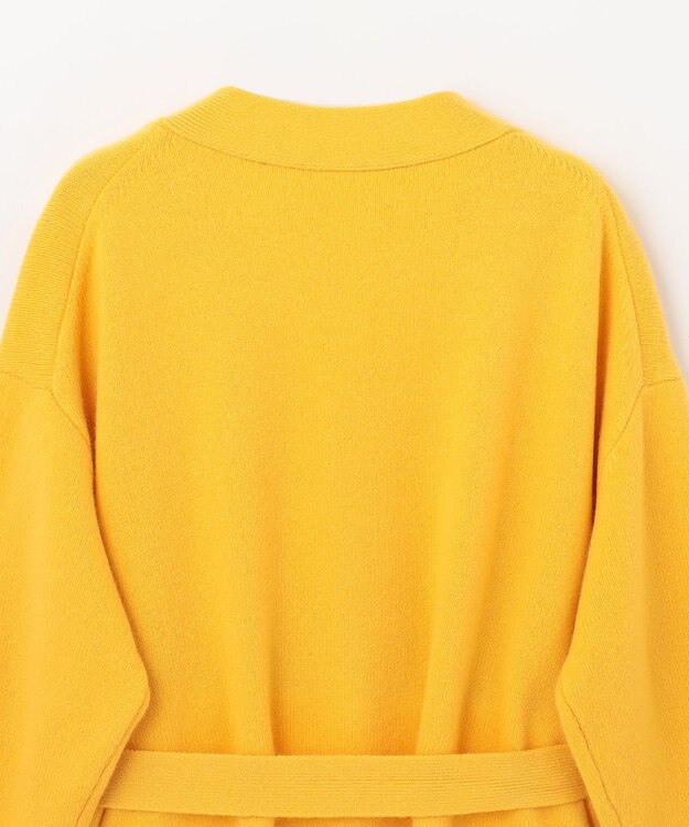 GRACE CONTINENTAL メリノウールニットカーディガン イエロー