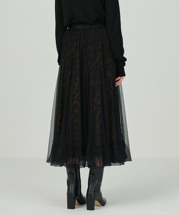 GRACE CONTINENTAL チュールバルーンスカート ブラック