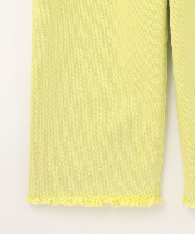 GRACE CONTINENTAL ワイドコクーンデニムパンツ イエロー