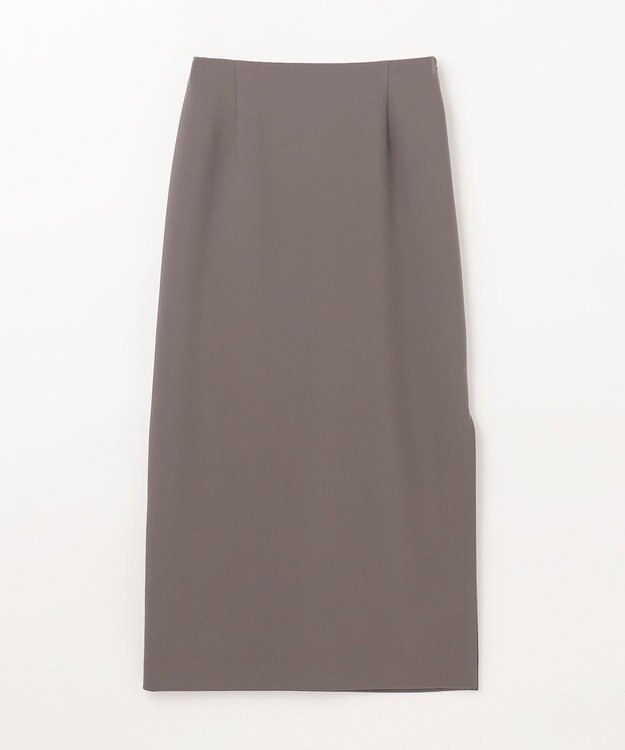 GRACE CONTINENTAL レイヤードペンシルスカート グレー