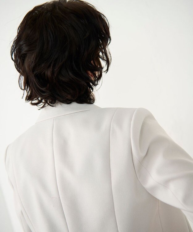 GRACE CONTINENTAL ショートテーラージャケット ベージュ