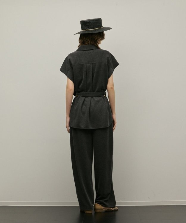 GRACE CONTINENTAL ジャージイージーパンツ グレー