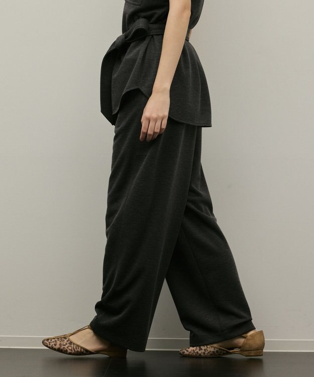 GRACE CONTINENTAL ジャージイージーパンツ グレー