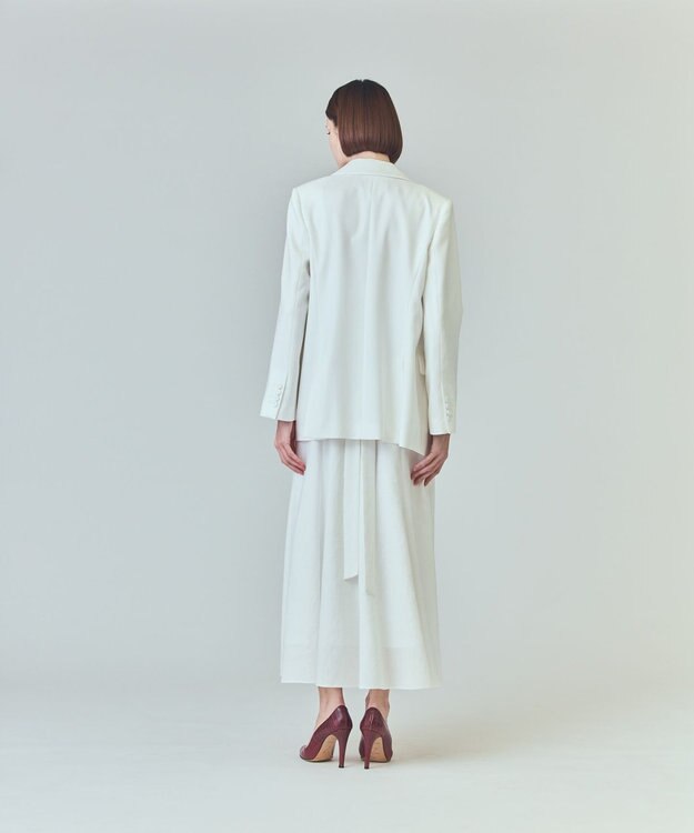 GRACE CONTINENTAL サイドベンツジャケット ホワイト