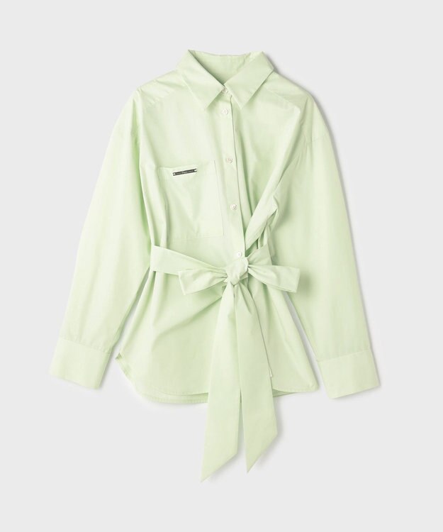 GRACE CONTINENTAL ボウタイマルチwayシャツ グリーン