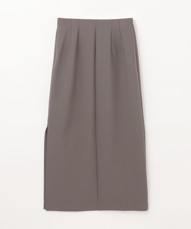 GRACE CONTINENTAL レイヤードペンシルスカート グレー