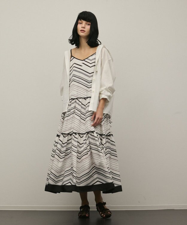 GRACE CONTINENTAL キカプリントキャミワンピース キナリ