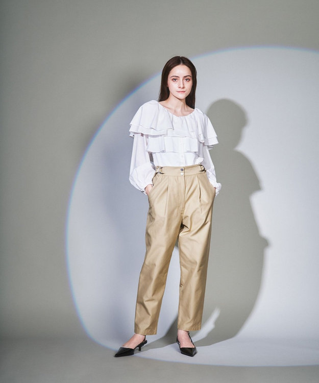 シークエル TYPE-C 2タック チノパンツ Mサイズ グレー シークエル TYPE-C 2タック チノパンツ Mサイズ グレー パンツ